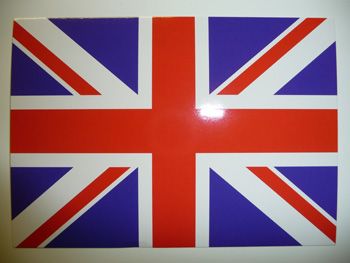 Union jack postcard